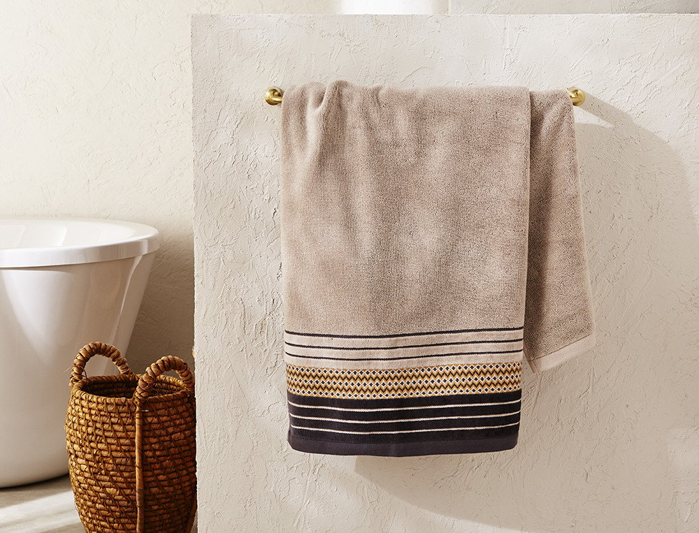 Drap de bain-Couleurs Boréales