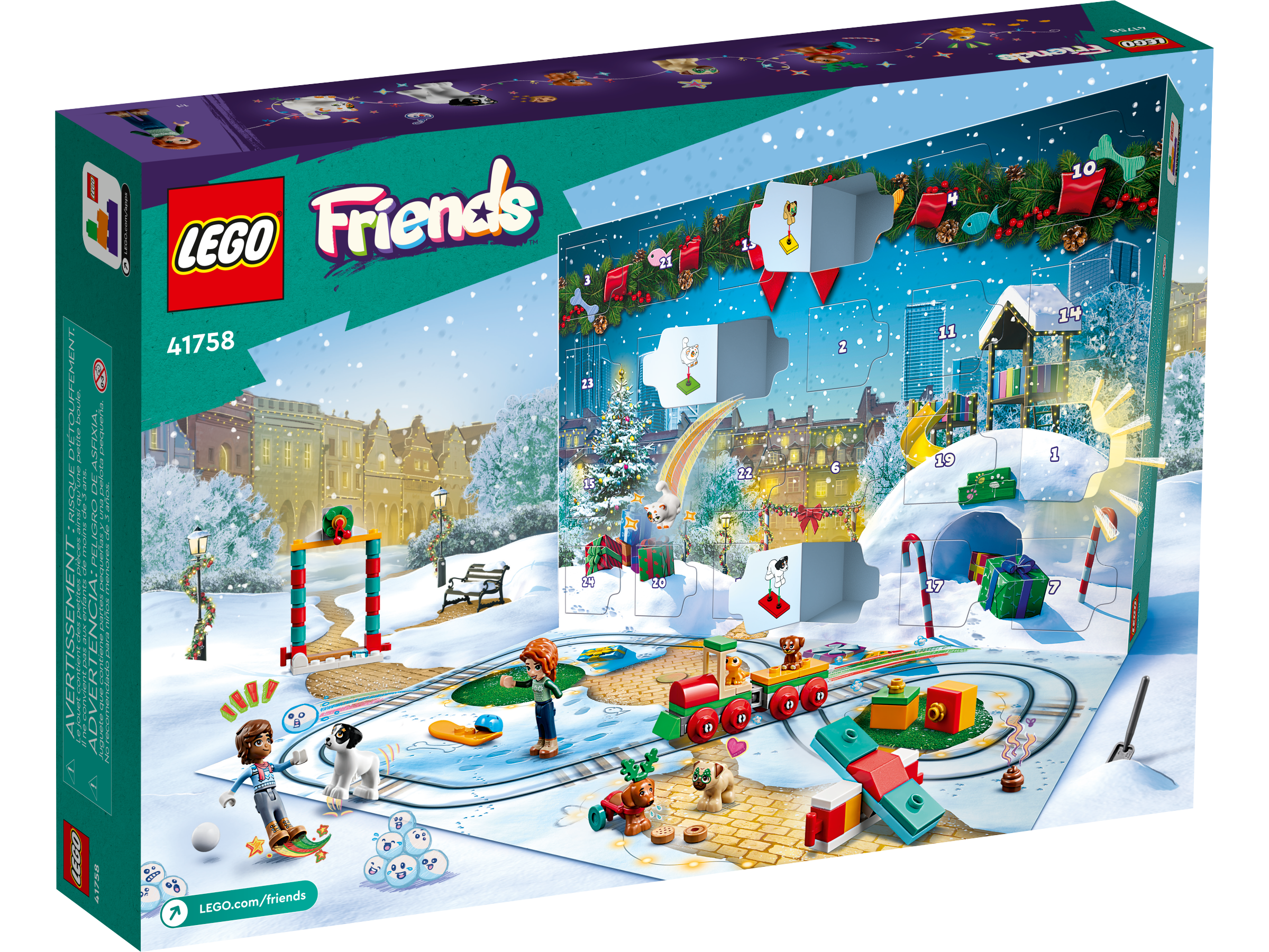 Calendário do Advento LEGO® Friends 2023 41758