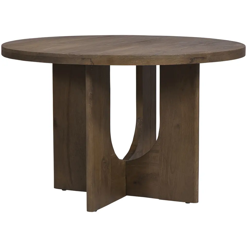 Eettafel Moos - mangohout - Ø120 cm