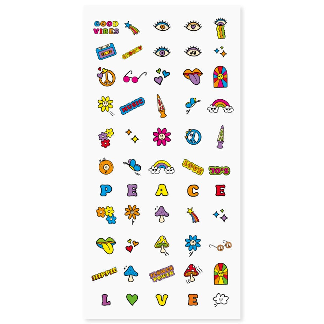 Nailmatic nagelstickers seventies