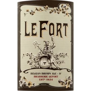 Brasserie Le Fort - Belgian Brown Ale - Fles - 330ML