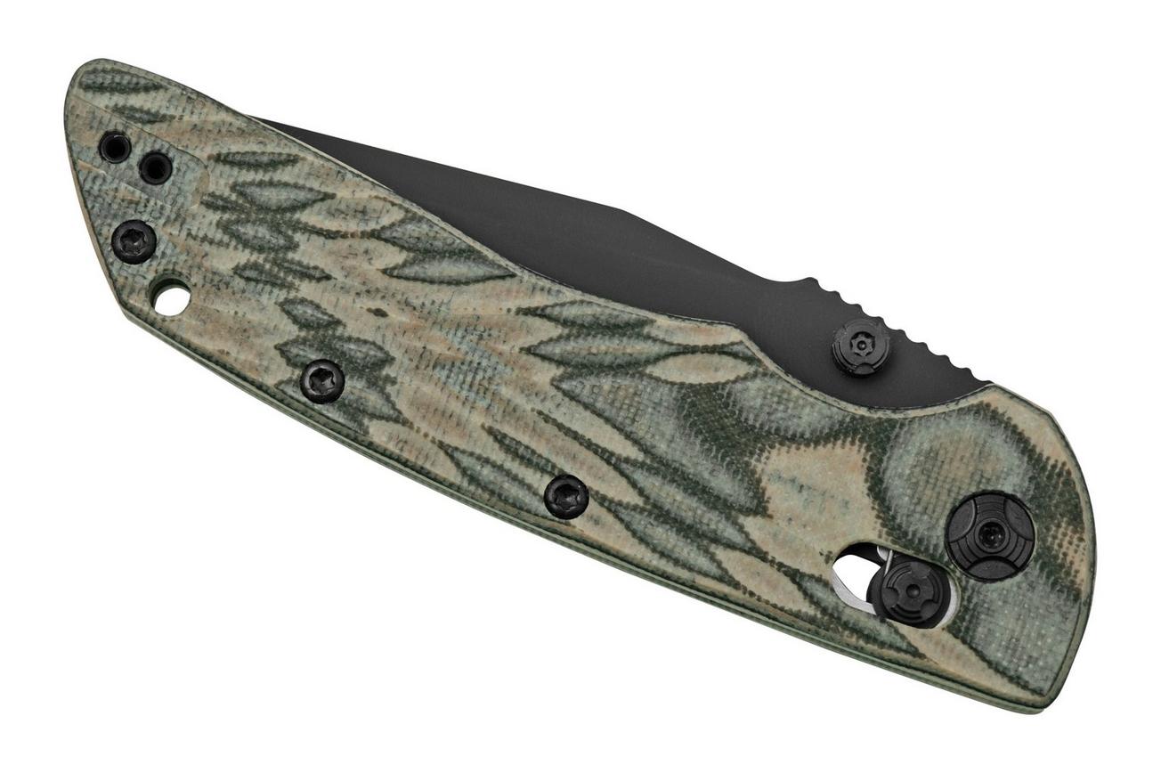 Hogue Deka 24277, CPM 20CV Black Clippoint G-Mascus Dark Earth, zakmes