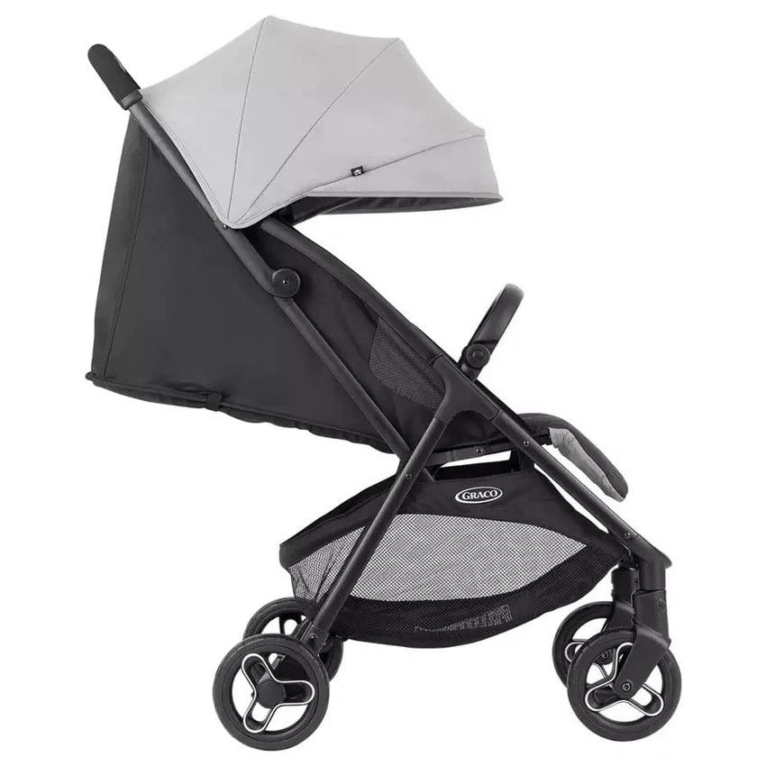 POUSSETTE MYAVO w/ rc STEEPLE GRAY - Ecru