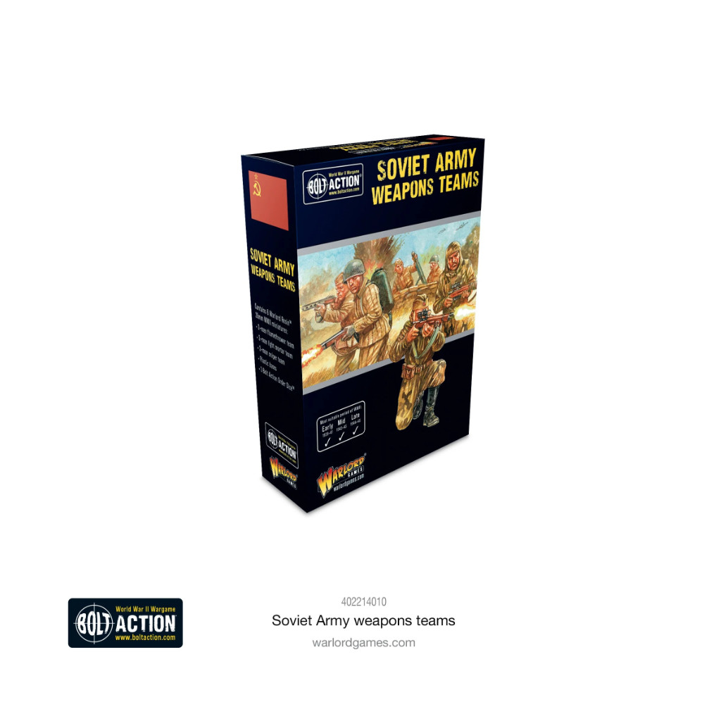 Bolt Action - Soviet Army Weapons Teams