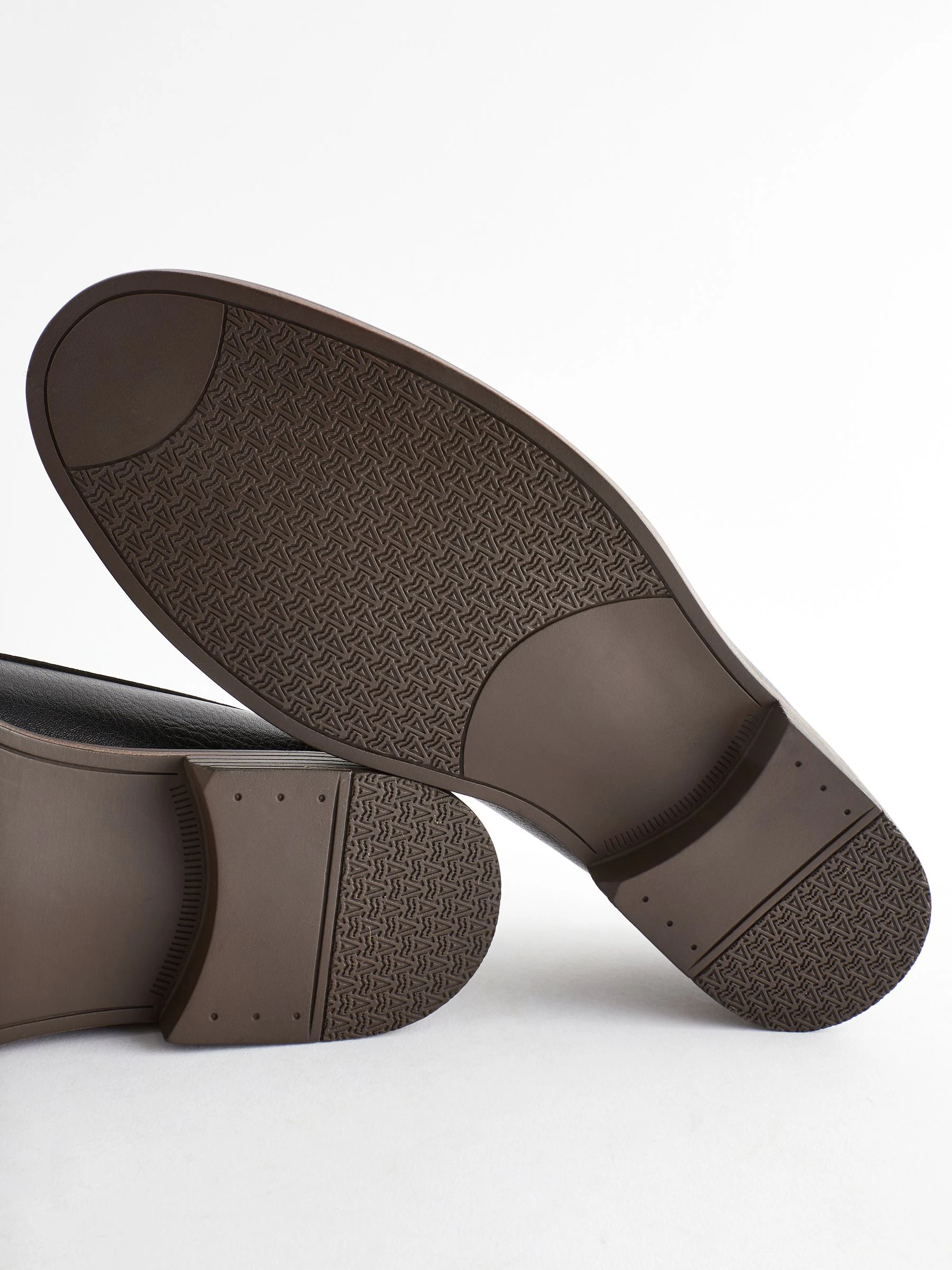 Zwart - Loafers met trens-bies