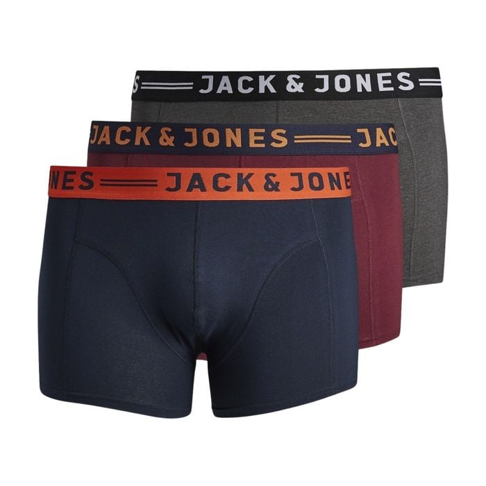 Jack & Jones Lichfield Trunk Boxershorts Heren (plussize) (3-pack)