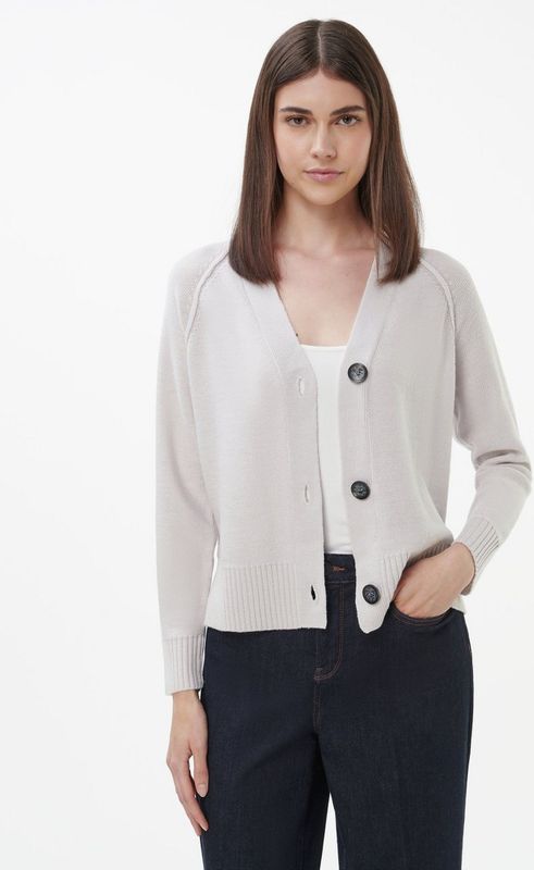 Peter Hahn - Vest - Beige - Merinoswol - Ruimvallend