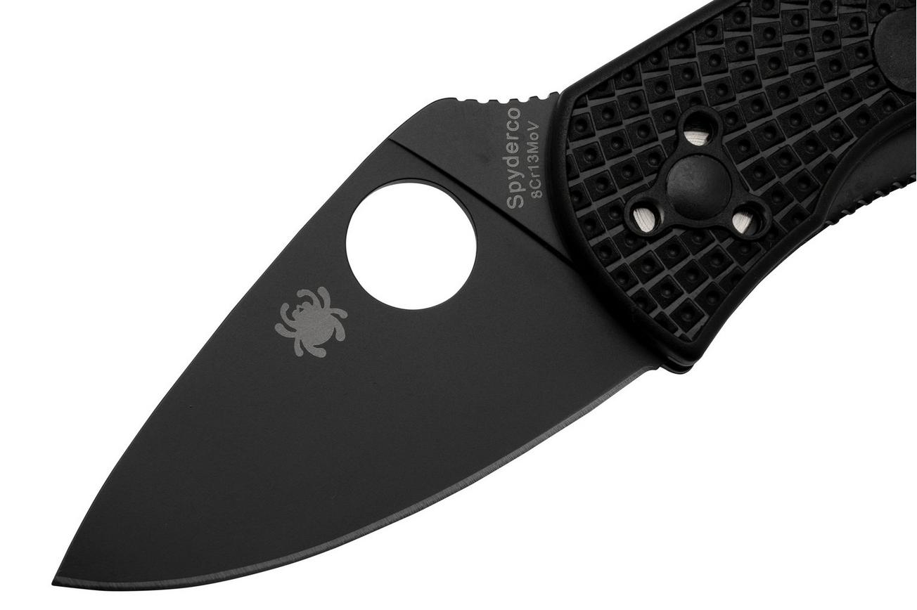 Spyderco Ambitious Lightweight Black C148PBBK zakmes