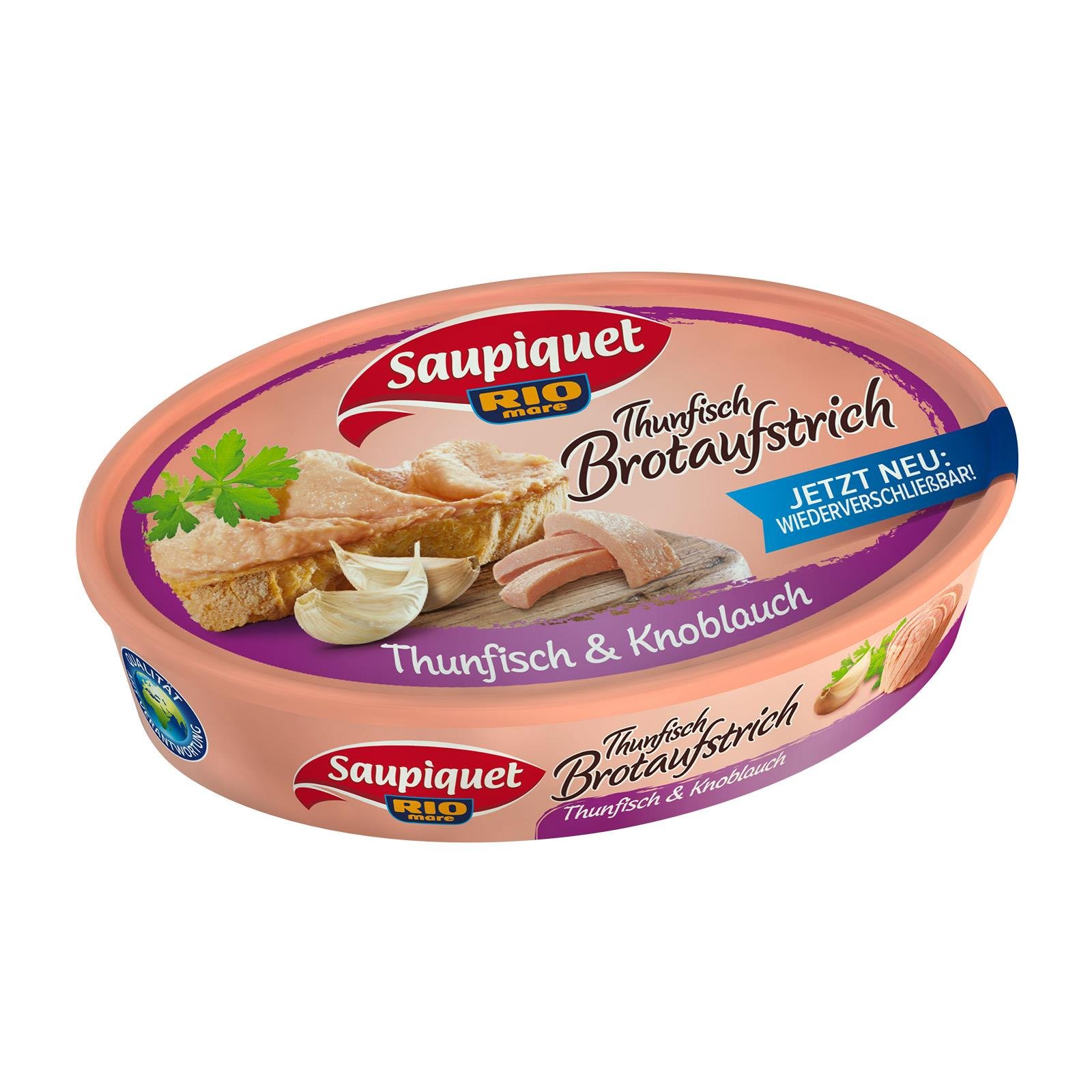 Saupiquet Thunfisch Brotaufstrich Knoblauch