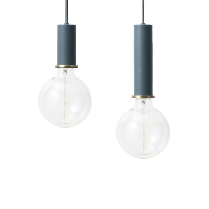 Ferm Living - Socket Pendelleuchte High, beige