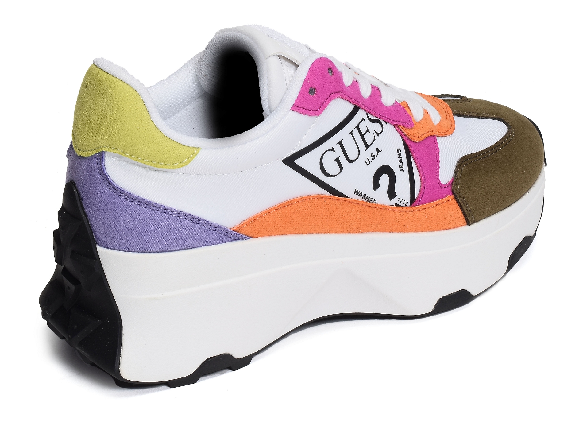Calebb4 blanc multicolore