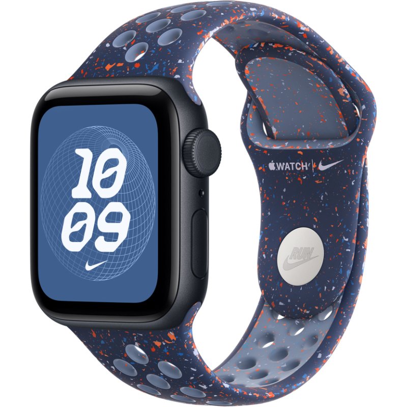 Apple MGA84ZM/A accessoire intelligent à porter sur soi Bande Bleu Aluminium, Fluoroélastomère