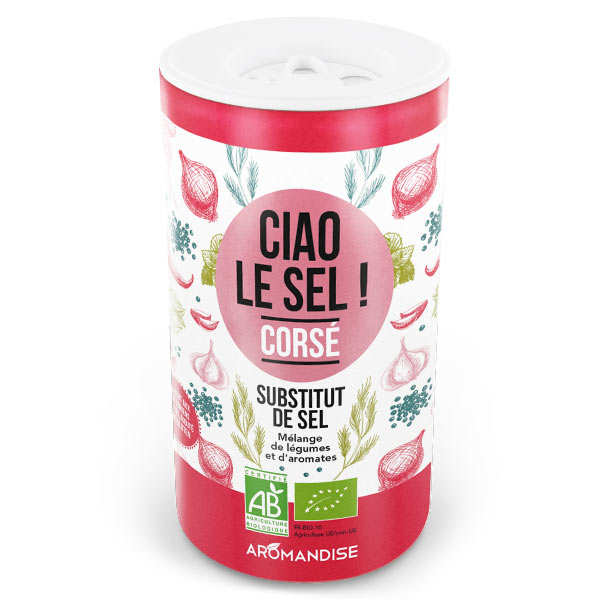 Ciao le sel corsé- Substitut de sel bio
