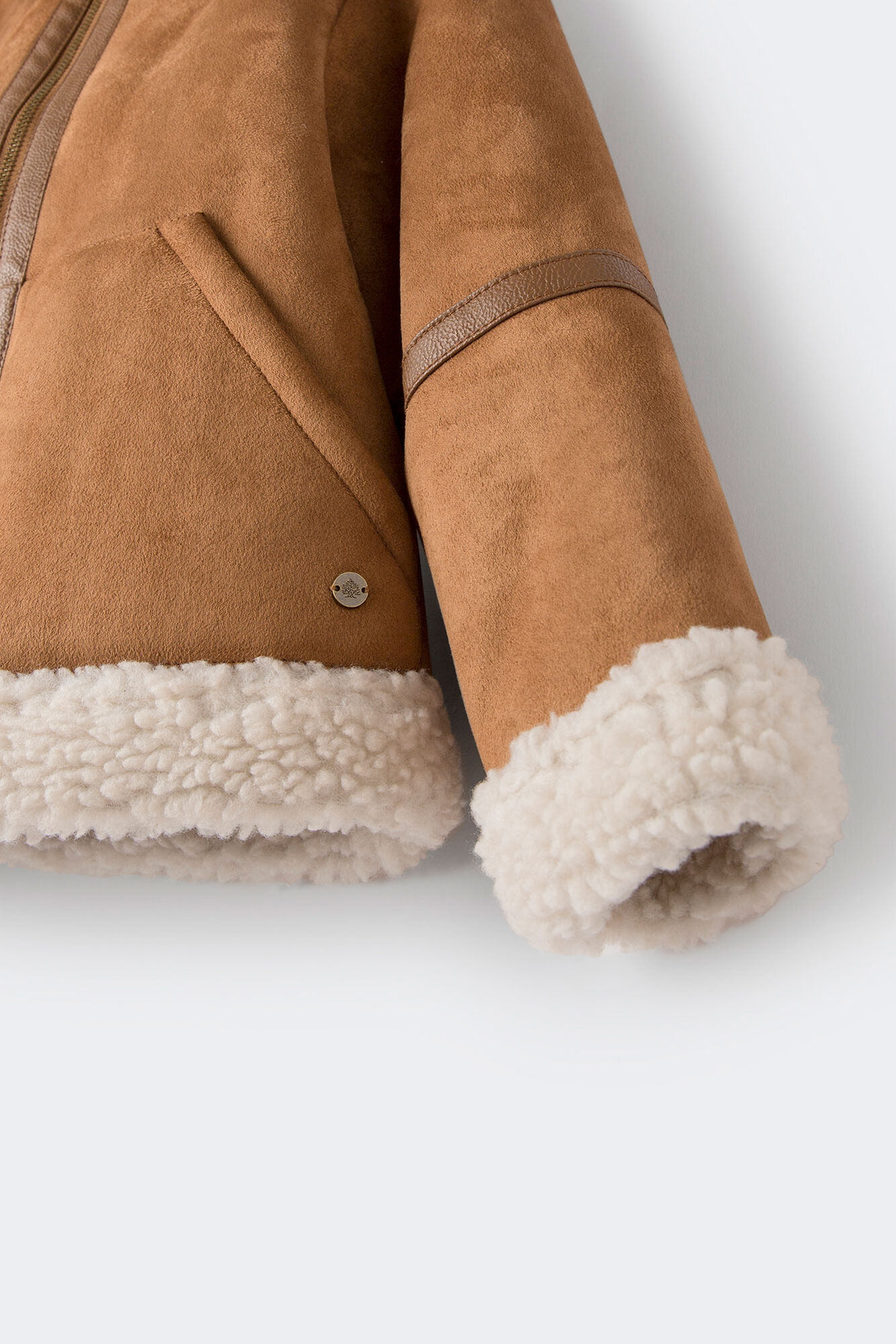 Jaqueta reversível para meninas