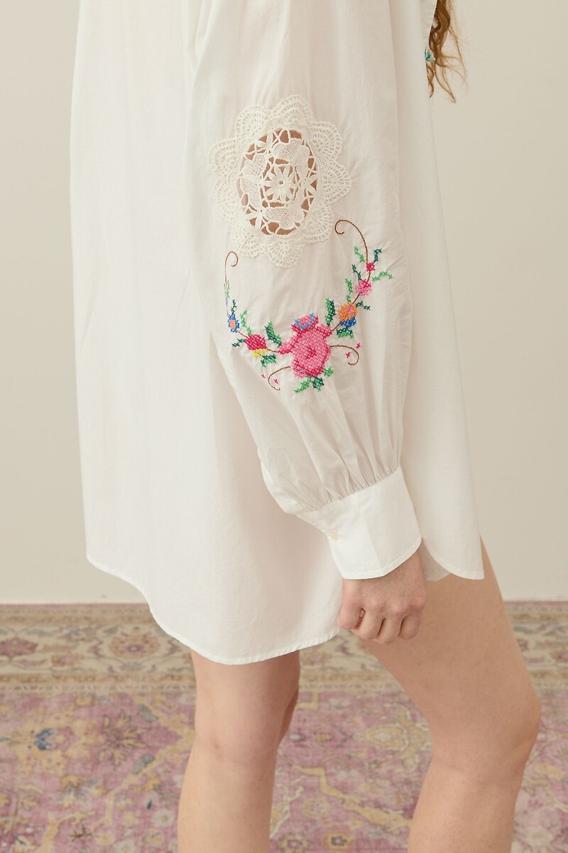 LOUISE MISHA<br>Camisa de manga comprida bordada REYNALD