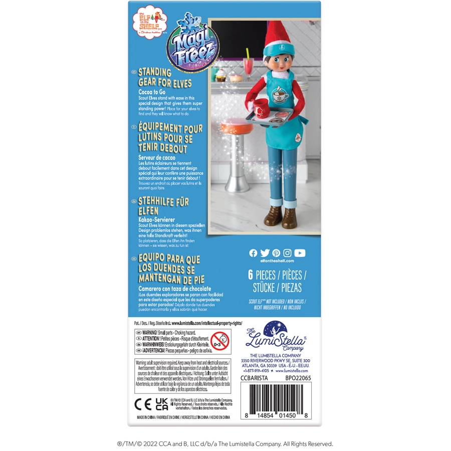 Elf on the Shelf The Elf on the Shelf® Elf MagiFreez™ Ständer - Barista Mehrfarbig