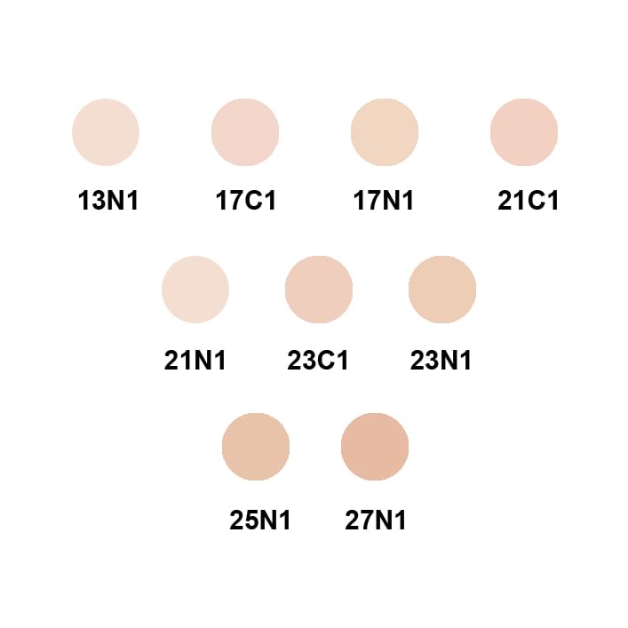 HERA - Black Cushion Foundation Refill Only - 9 kleuren