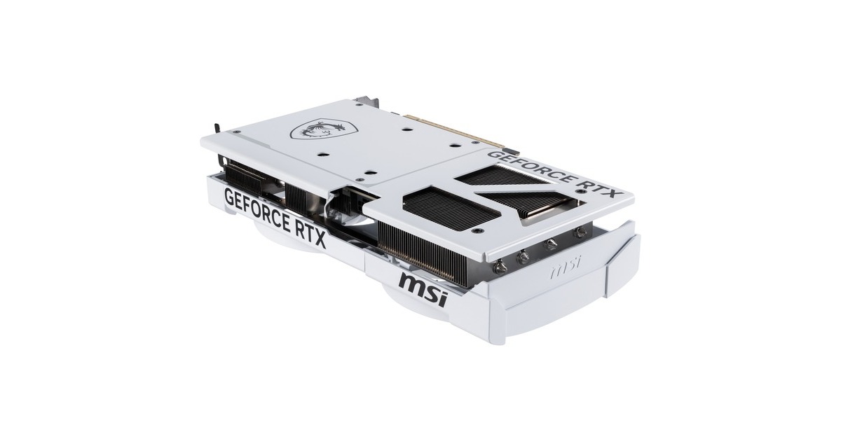 MSIGeForce RTX 5070 12G VENTUS 2X OC WHITE grafische kaart  (Wit, 3x DisplayPort, 1x HDMI)