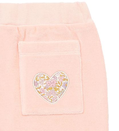Bonton Sweatpants - Velour - Rose Coquillage