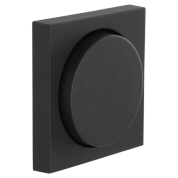 Gira E2 Inbouw Centraalplaat Dimmer Mat Zwart