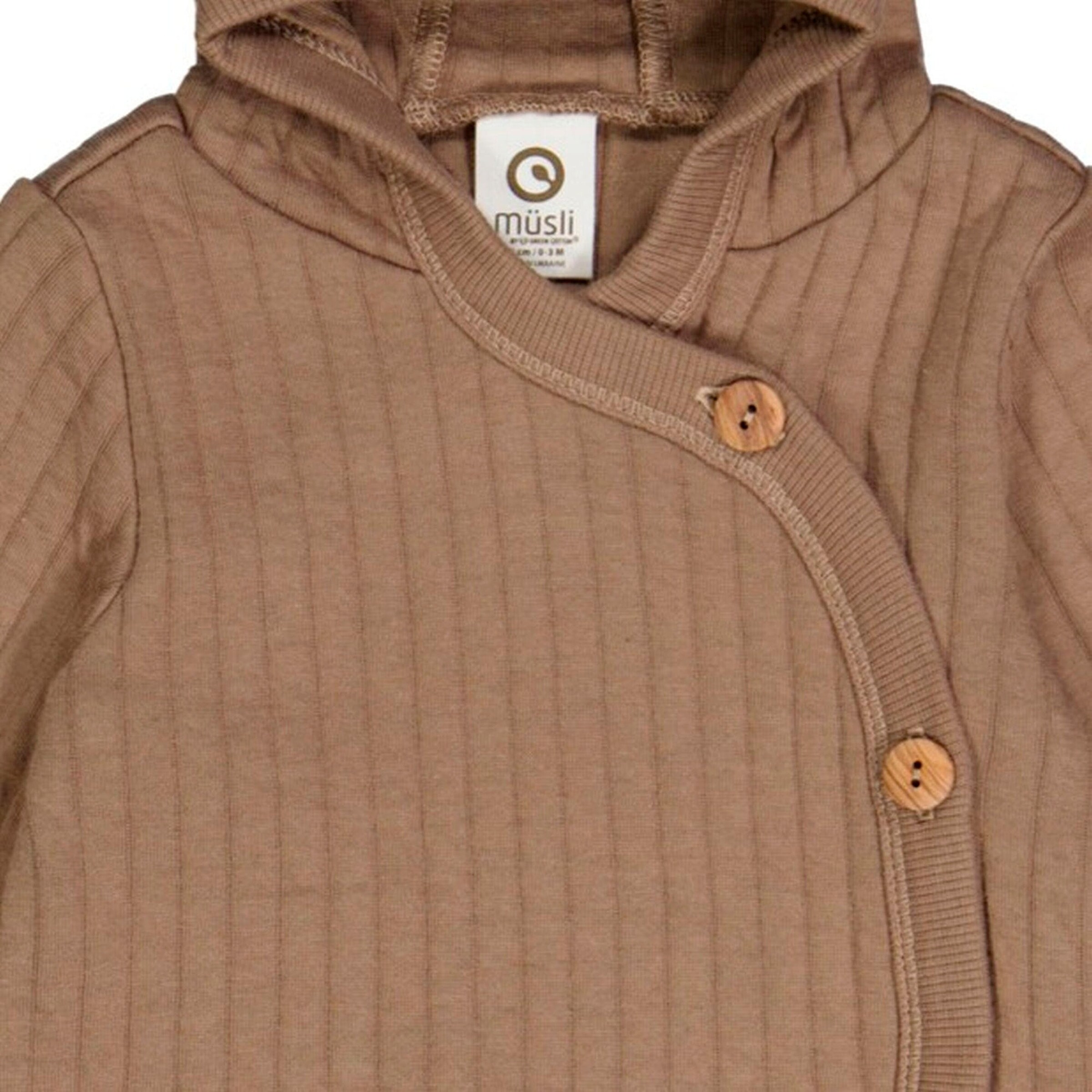 Müsli Babyjacke Walnut