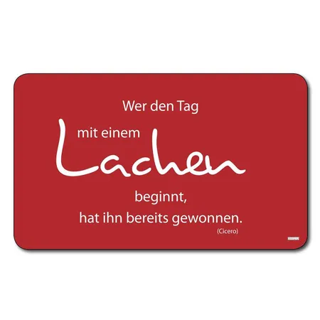 Kesper Frühstückbrettchen, Melamin, Lachen