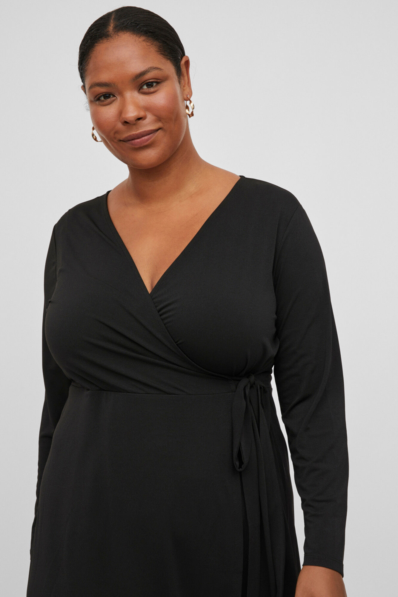 Vestido envelope - Preto