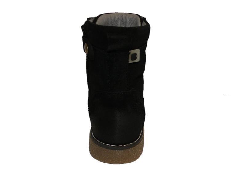 Bo-Bell Fudge zwart suede