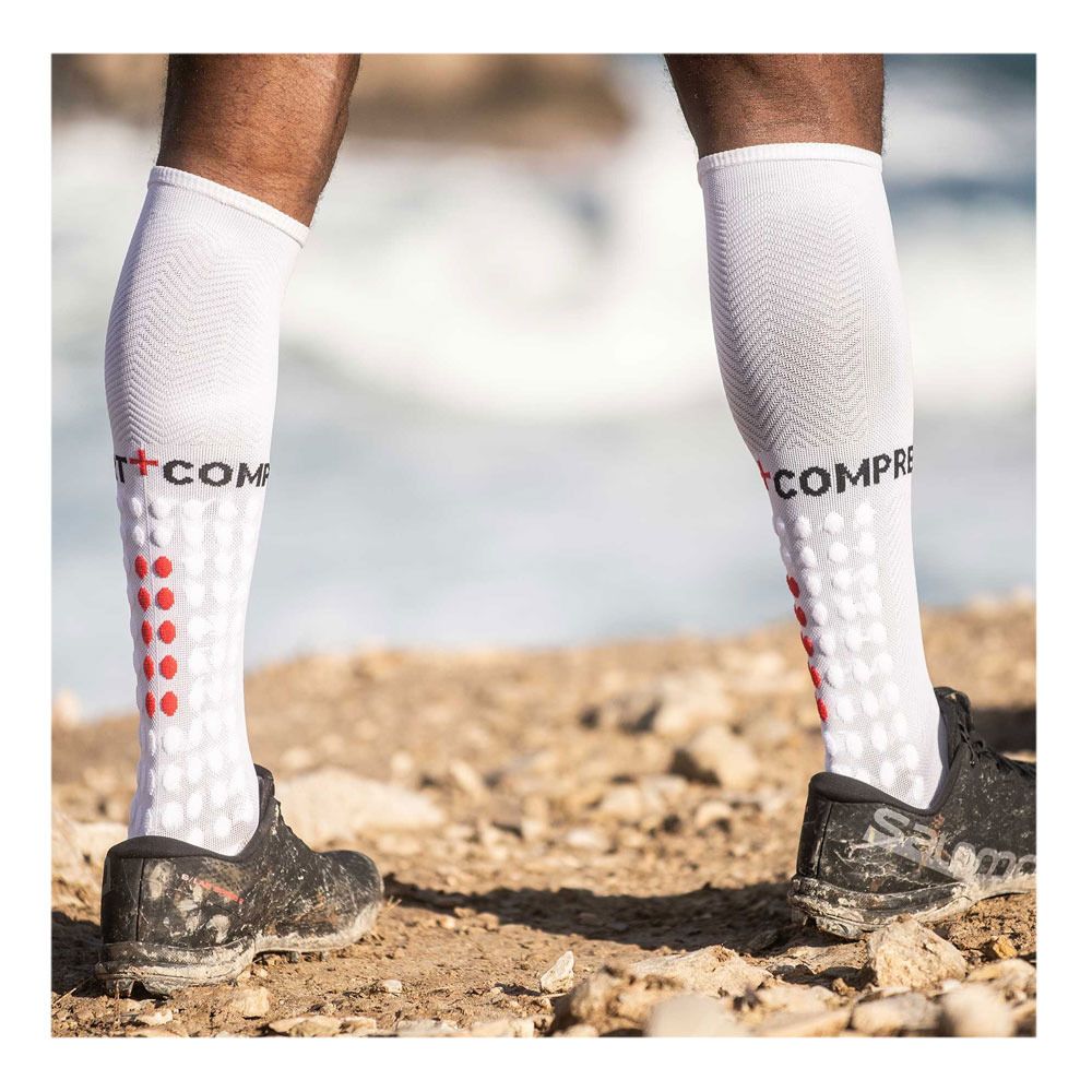 Compressport FULL RUN - Chaussettes white
