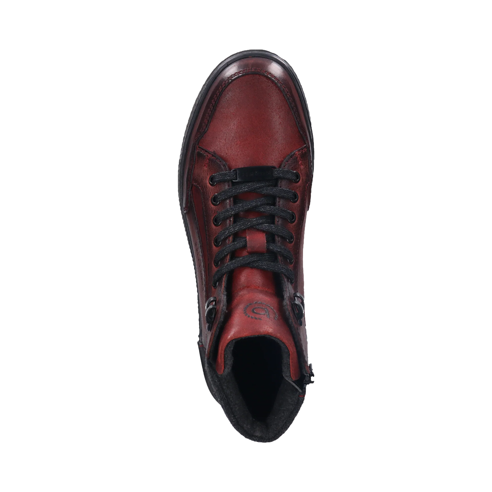 Stiefel dunkelrot