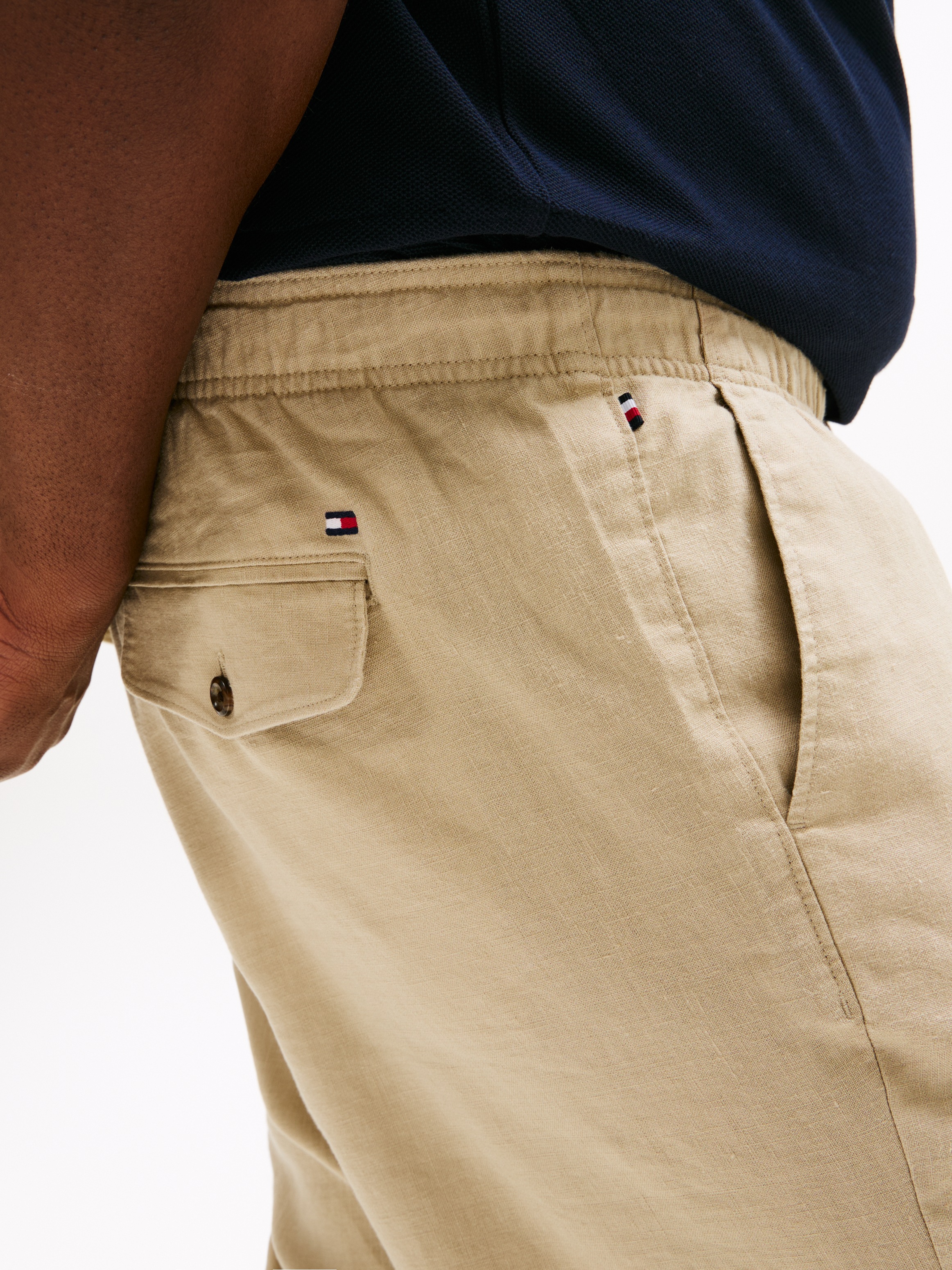 Tommy Hilfiger Big & Tall Shorts »BT-BROOKLYN PO LINEN SHORT-B«  Grosse Grössen
