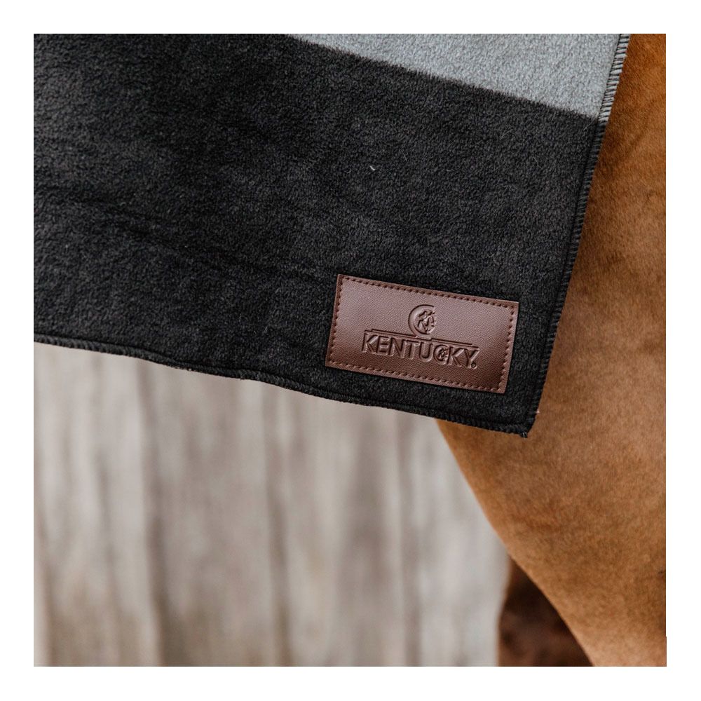 Kentucky HEAVY FLEECE 210X200 cm - Chemise séchante black/grey