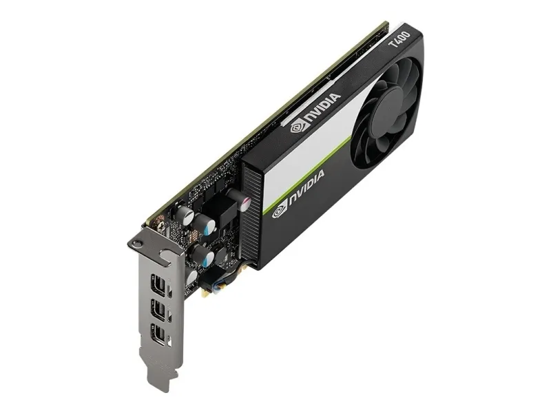 NVIDIA T400 4GB - Grafikkort - T400 - 4 GB GDDR6 - PCIe 3.0 x16 lavprofil - 3 x Mini DisplayPort - OEM