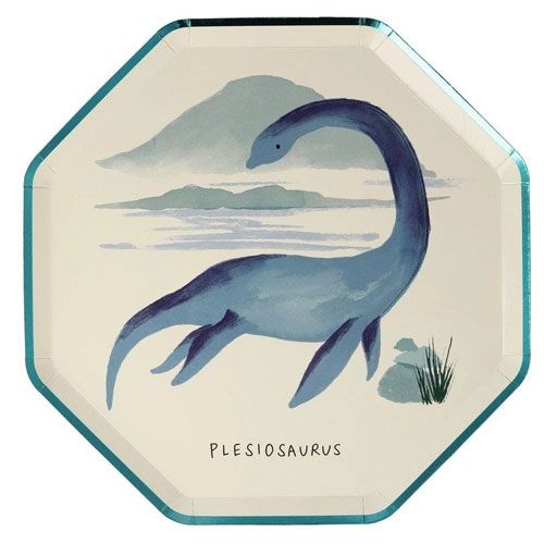 Meri meri bordjes dino's - small - 8st