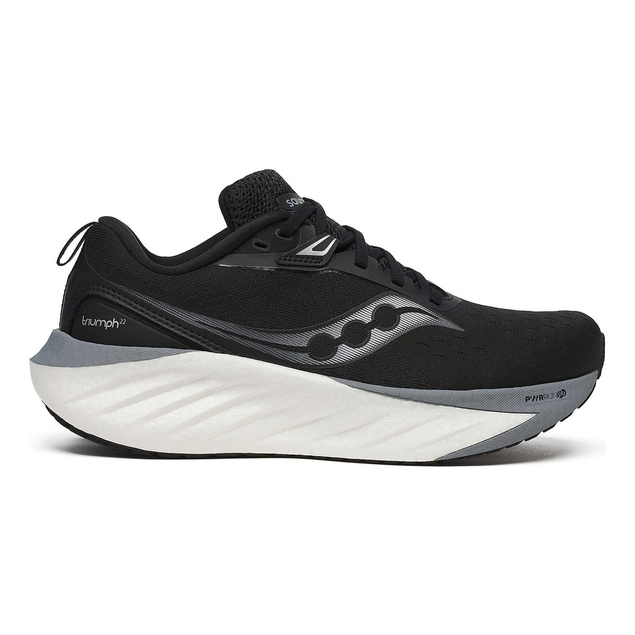 Saucony Triumph 22 Chaussure De Running Sans Stabilisateurs Femmes - Noir , Blanc