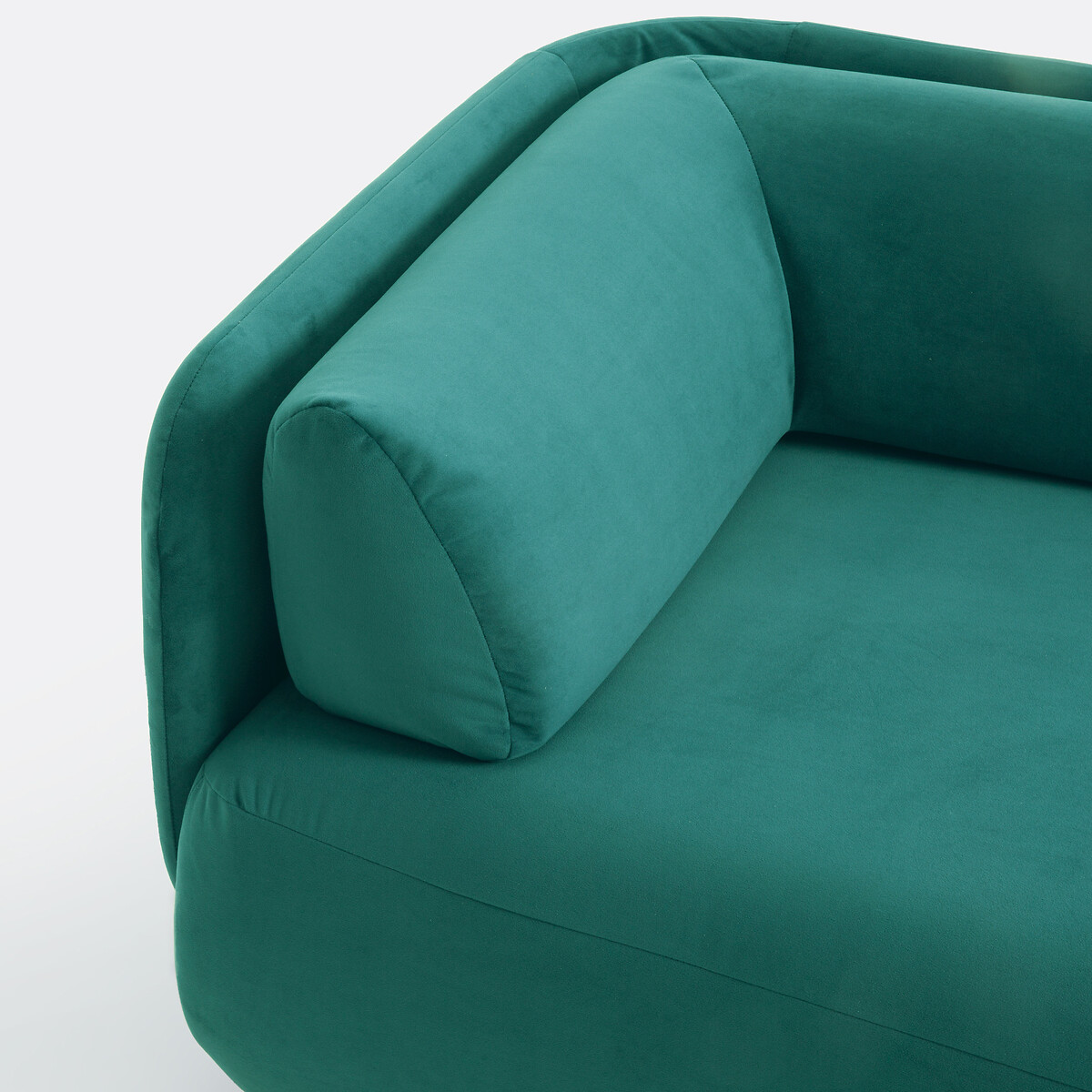 LA REDOUTE INTERIORS<br>Cadeira rechts, fluweel, Méridiano