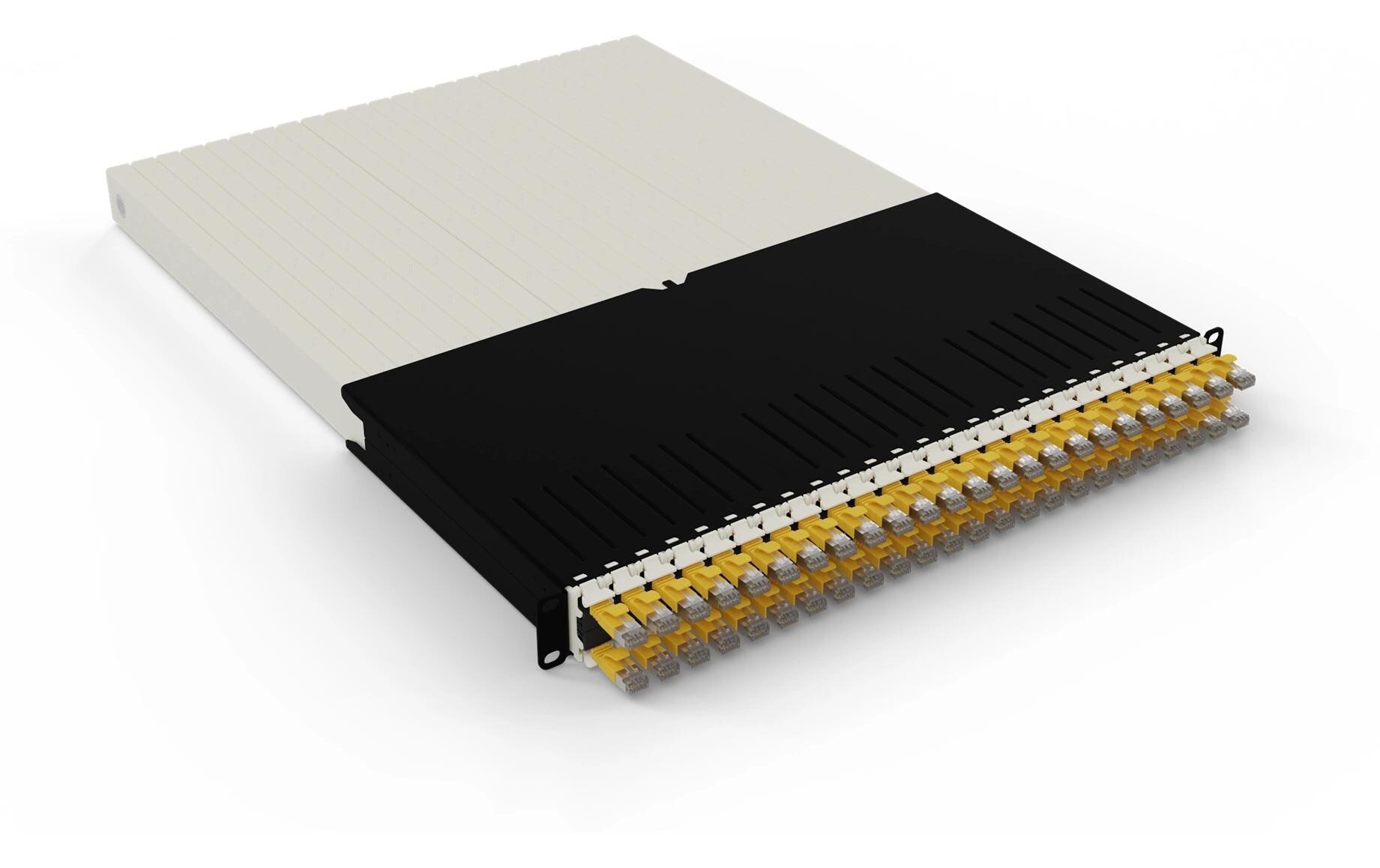 patchbox.one / 30RU / Cat 6A, STP, 1.8 m, Gelb<br>All-in-One Lösung für Ordnung im Netzwerkschrank