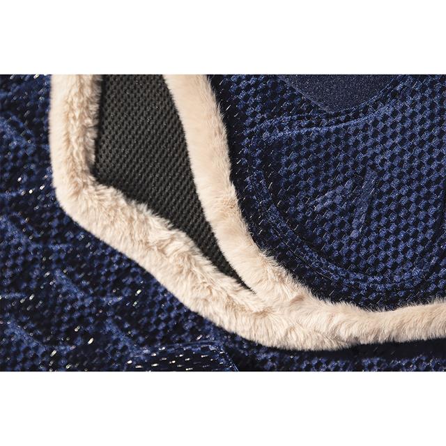 Beenbeschermers ANKY Check Velvet Donkerblauw