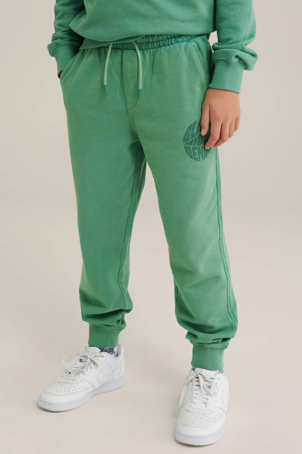 WE Fashion sweatpant groen