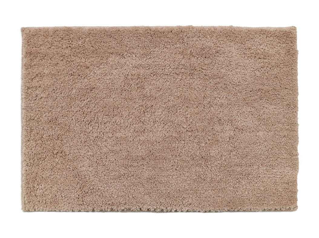 TAPETE CASA BANHO ACTUEL MICROFIBRA RECICLADO BEGE 40X60CM
