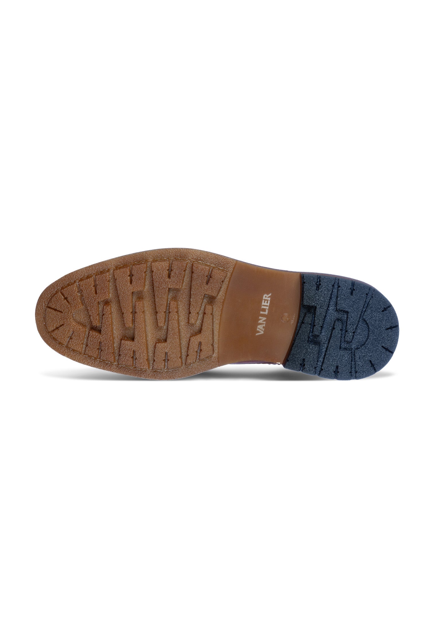 Cognac gladleren Dino boot
