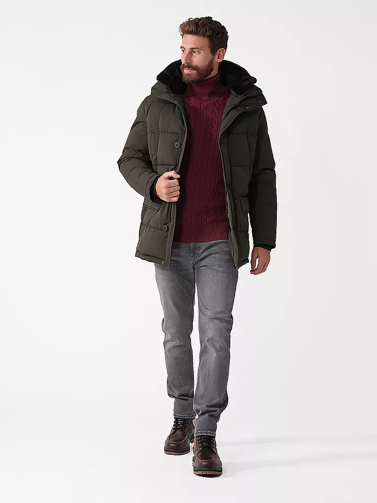 STRELLSON Steppjacke PLAZA grün