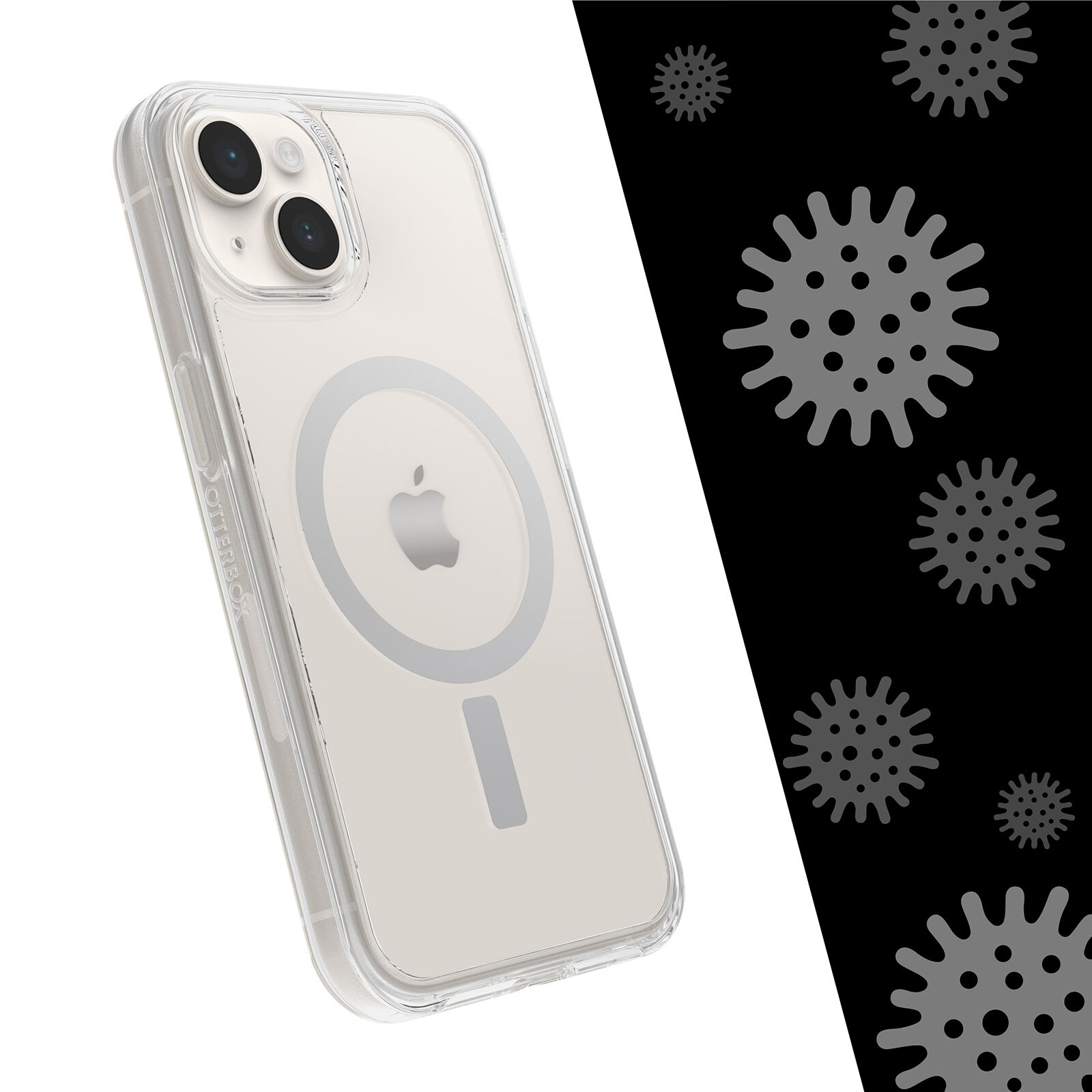iPhone 14 / iPhone 13 Outdoor Case Hülle mit MagSafe Symmetry  Series Recycelter Kunststoff (77-89213) - Transparent