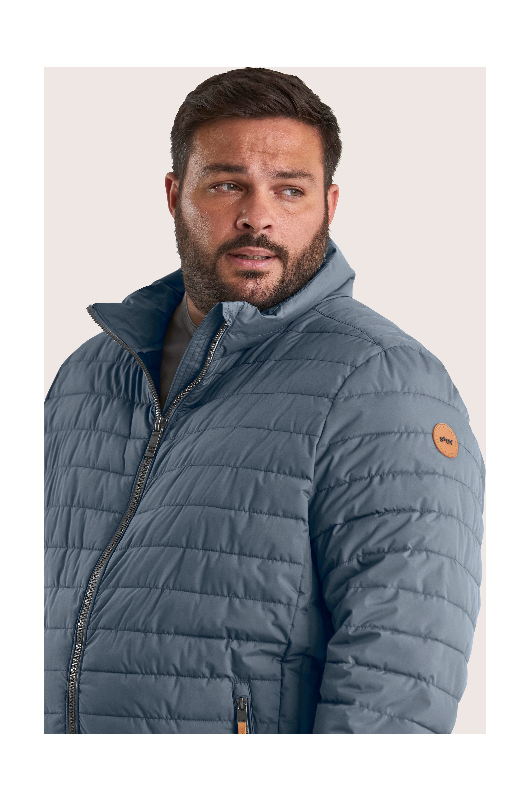 STOY Steppjacke »STW 15 MN QLTD JCKT« Leichte, atmungsaktive, wasserabweisende Herren Steppjacke von STOY