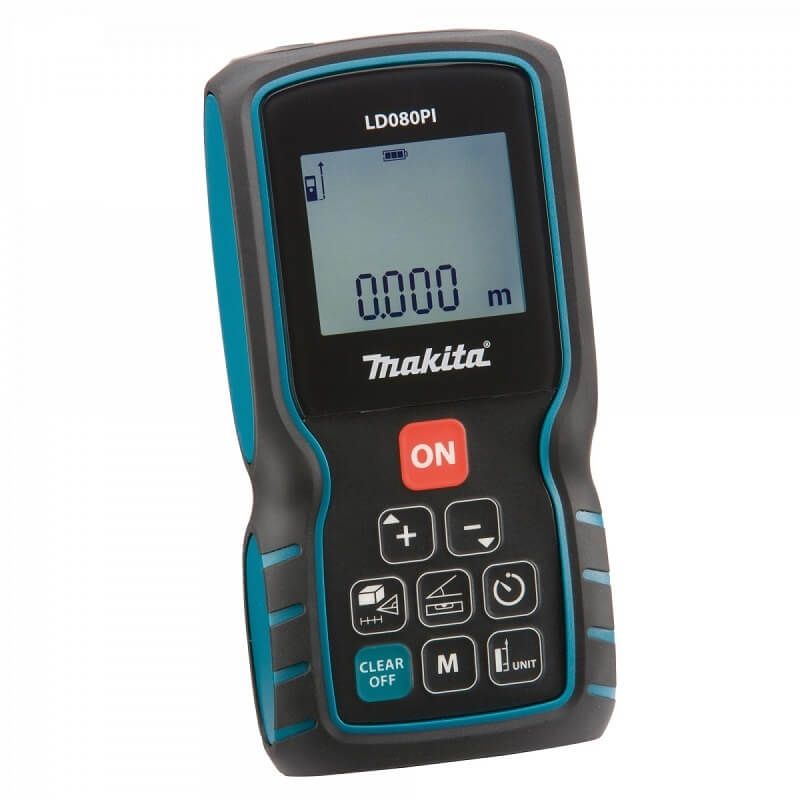 Makita LD080PI Laser afstandsmeter in tas - 80m LD080PI