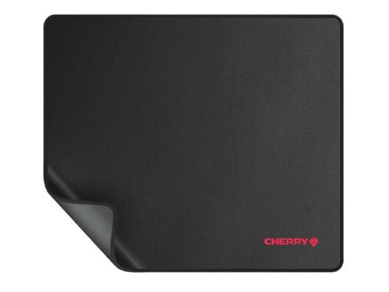 Cherry Mausmatte MP 1000 Premium XL Schwarz Modernes Deskpad aus recyceltem Polyester