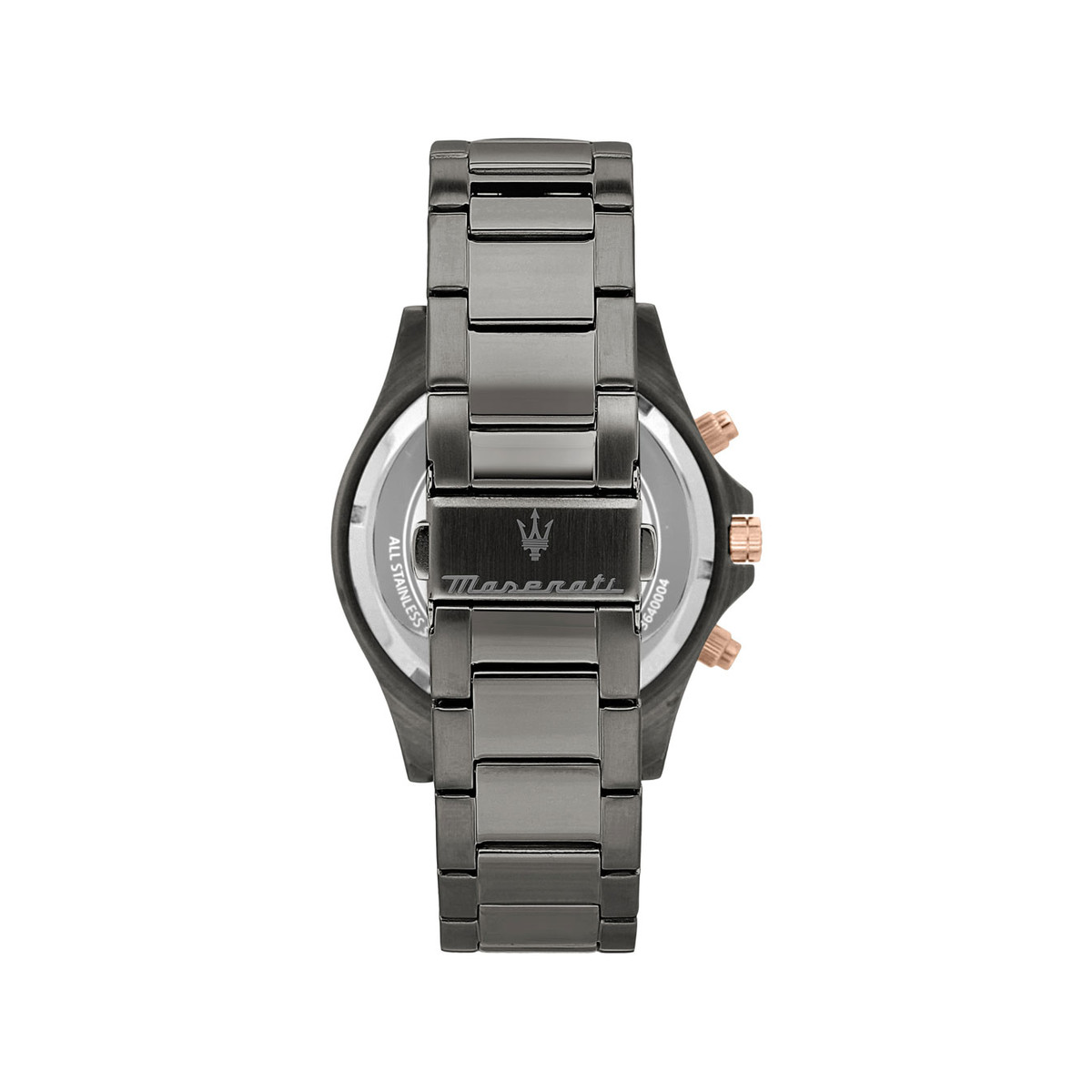 Montre MASERATI homme bracelet acier inoxydable gris fonce