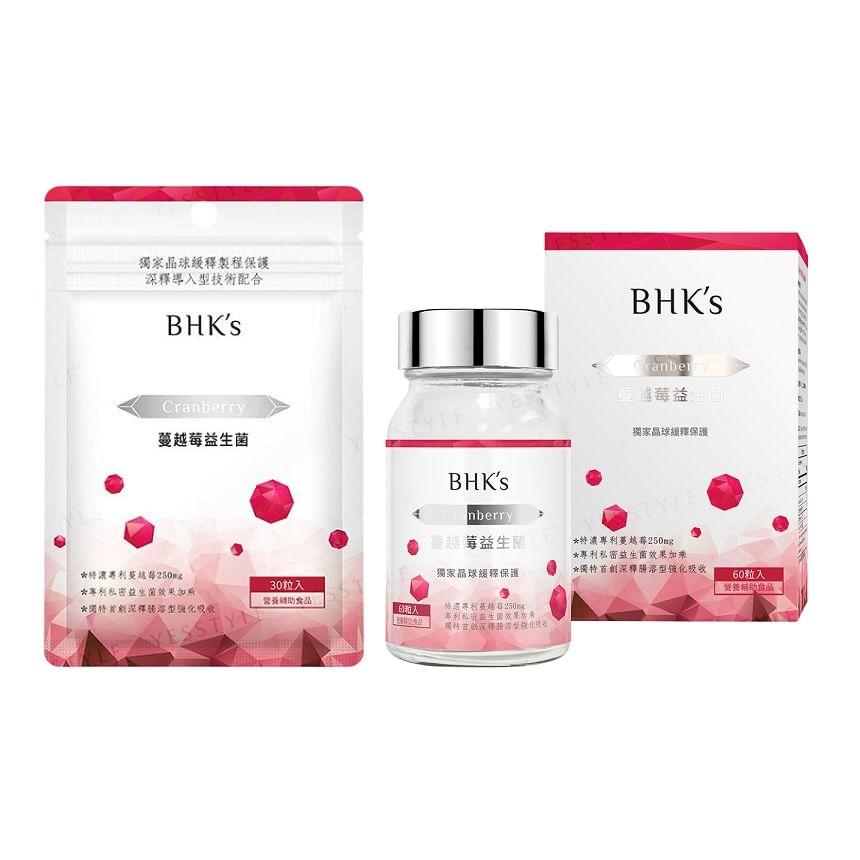 BHK's - Crimson Cranberry Plus Probiotica Tabletten