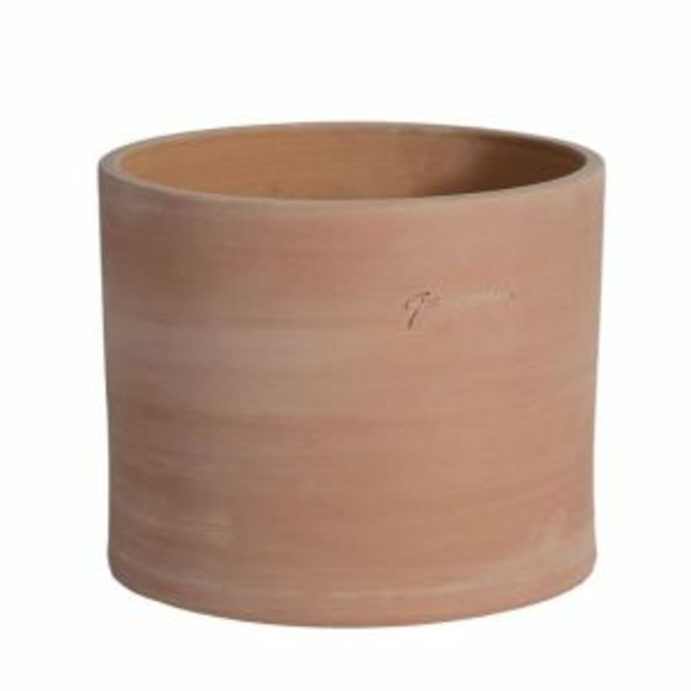 Pot cylindre droit en terre cuite d 33 cm h 27 cm terre cuite - choisissez votre