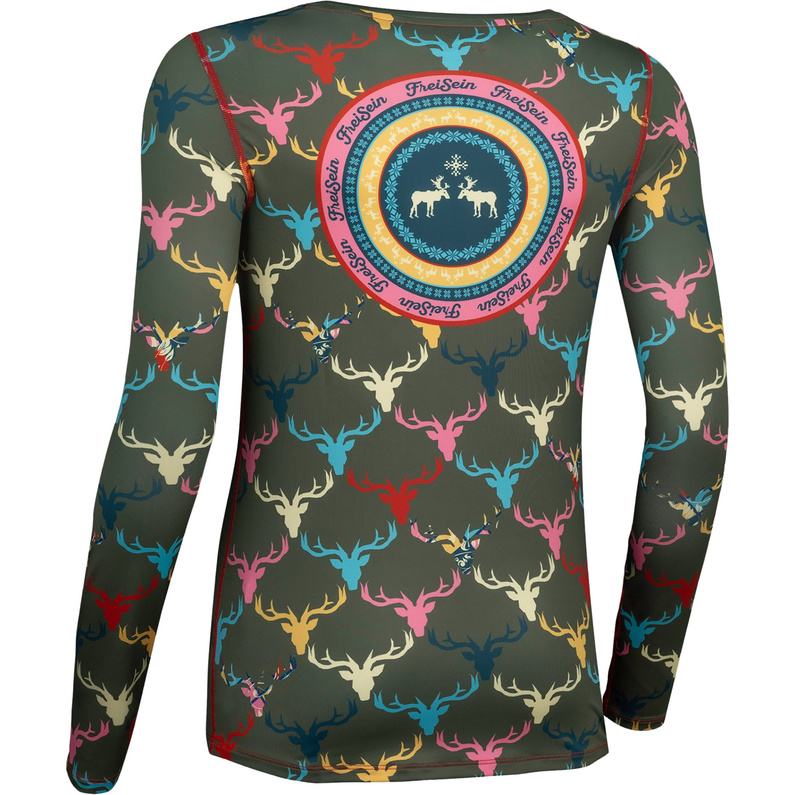 FreiSein Damen BrightAntlers Longsleeve